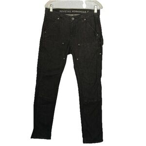 Dovetail Workwear Maven Slim S 8
Double Knee Denim Work Pants Black 30” inseam
